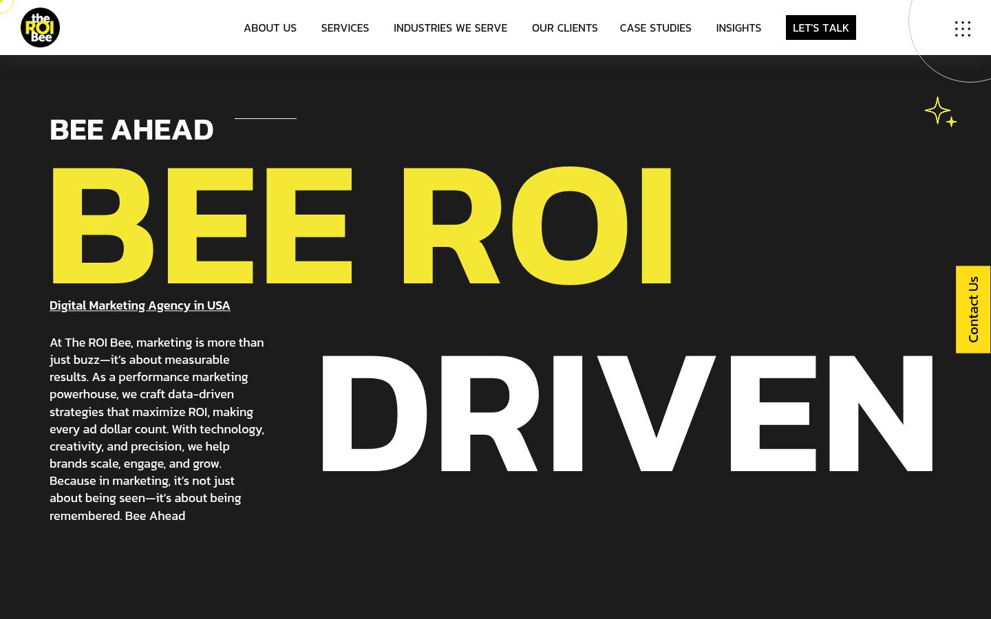 The ROI Bee &middot; HOMEPAGE_SCREENSHOT