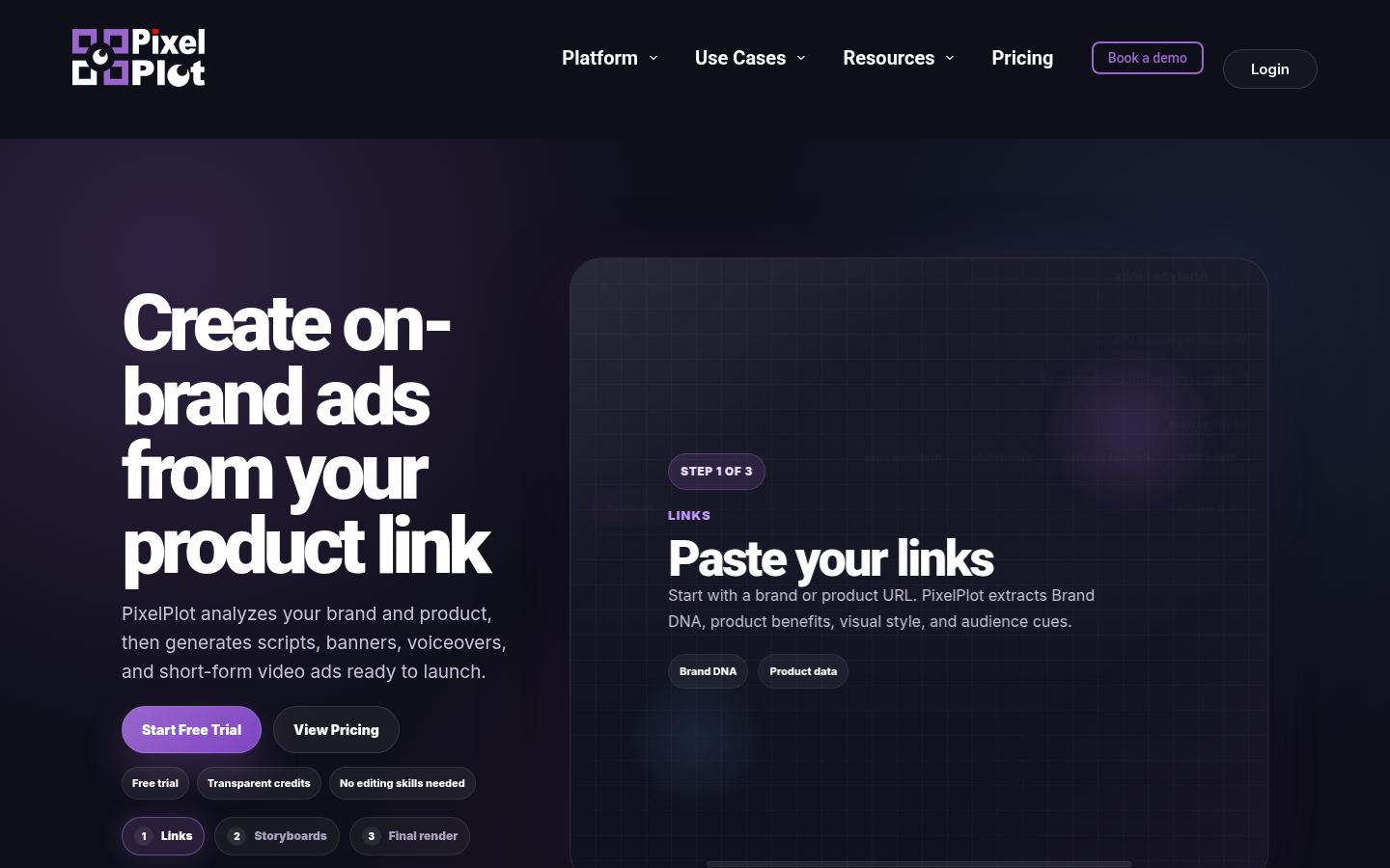 PixelPlot &middot; HOMEPAGE_SCREENSHOT