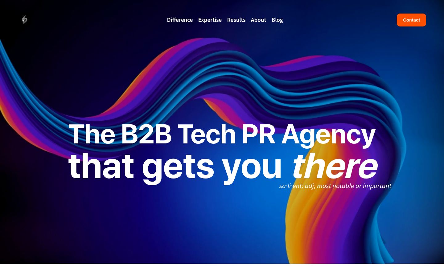 Salient PR &middot; HOMEPAGE_SCREENSHOT