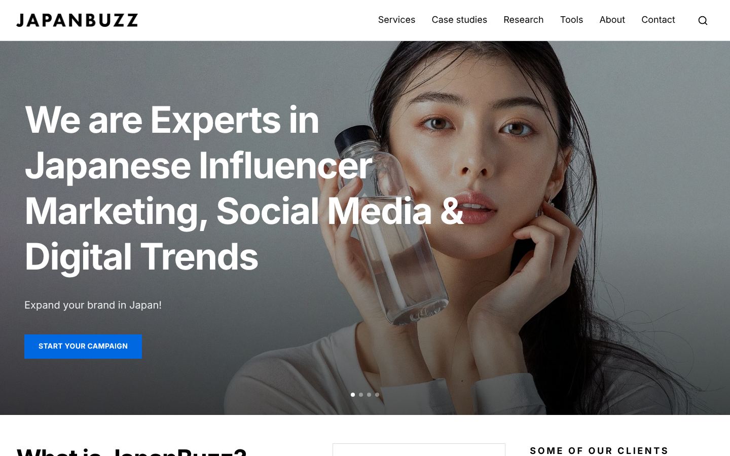 JapanBuzz &middot; HOMEPAGE_SCREENSHOT
