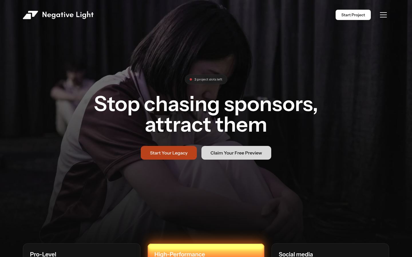 Negative Light &middot; HOMEPAGE_SCREENSHOT