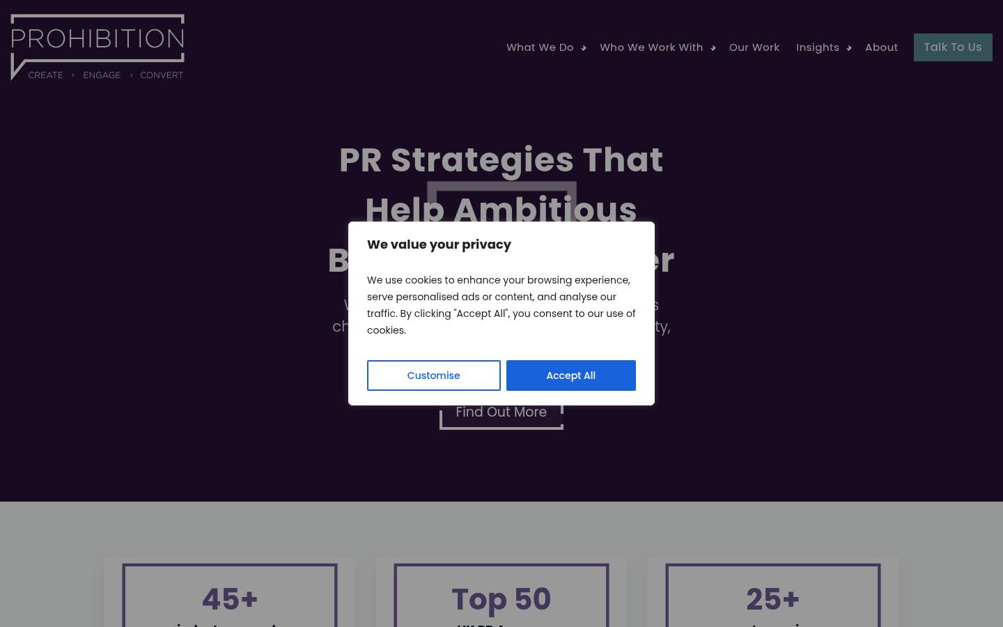 Prohibition PR &middot; HOMEPAGE_SCREENSHOT