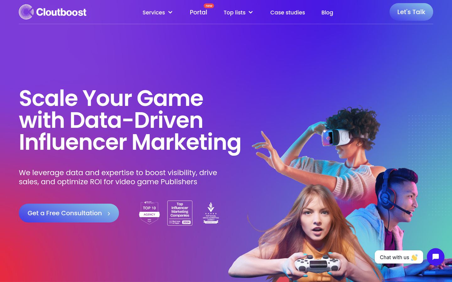 Cloutboost &middot; HOMEPAGE_SCREENSHOT