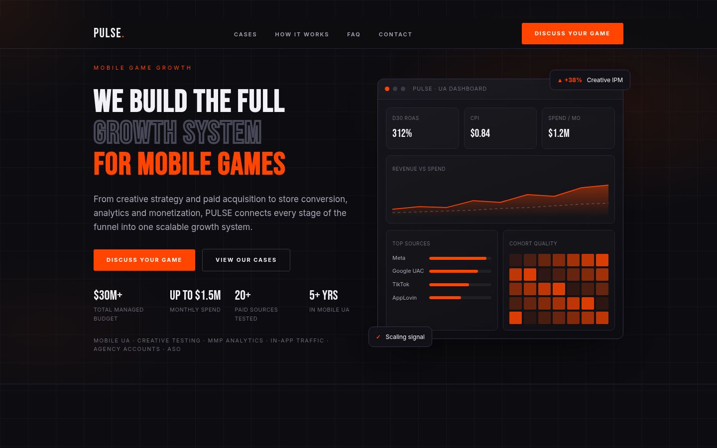 PULSE &middot; HOMEPAGE_SCREENSHOT