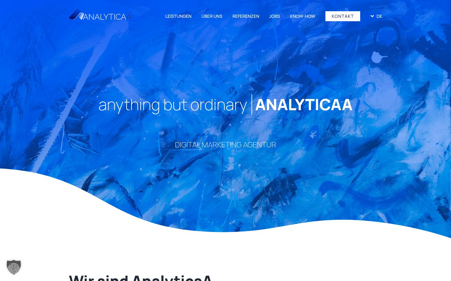 AnalyticaA &middot; HOMEPAGE_SCREENSHOT