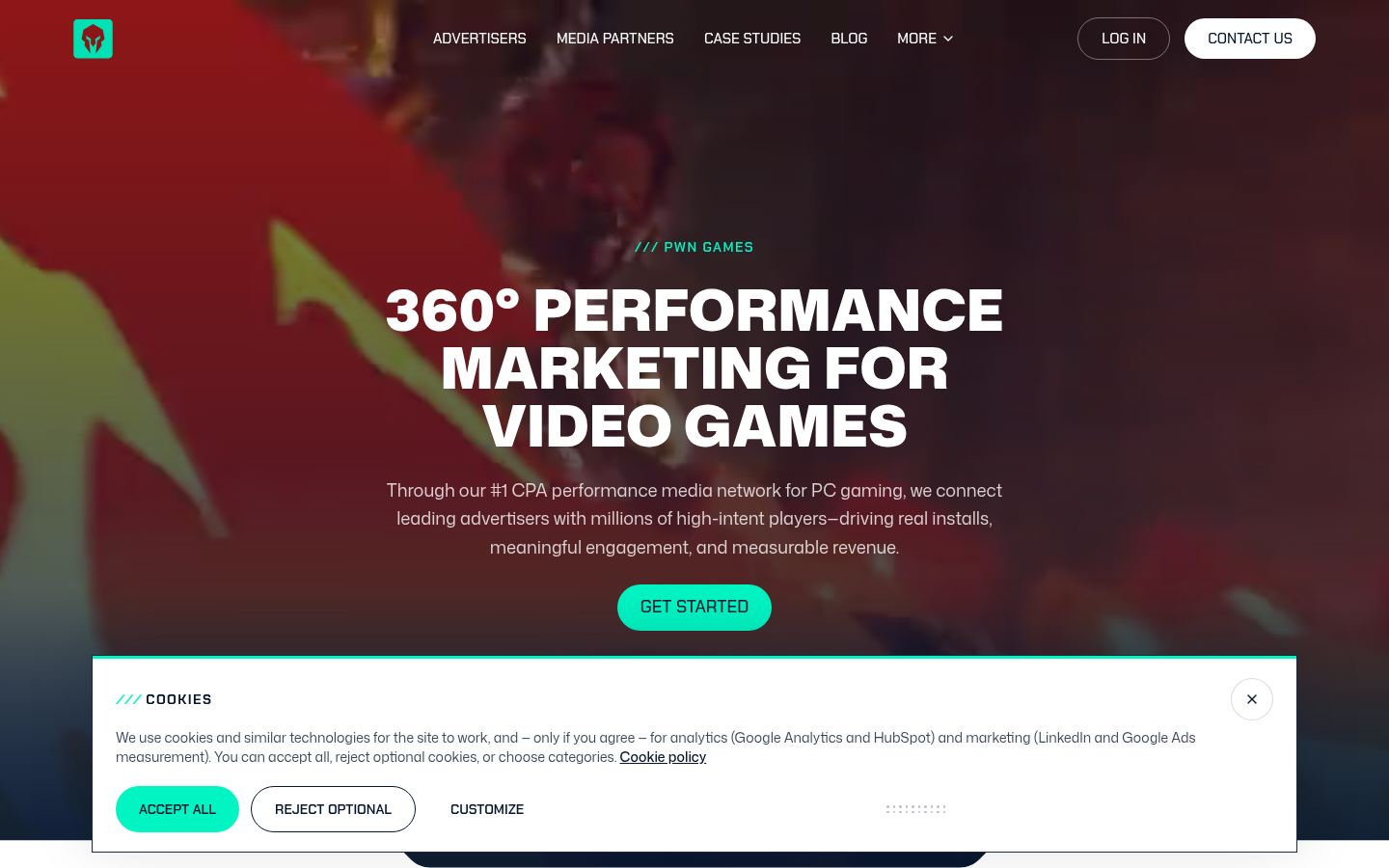 PWN Games &middot; HOMEPAGE_SCREENSHOT