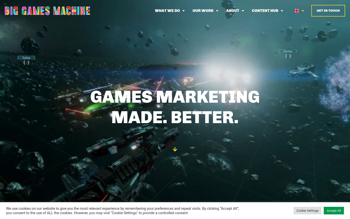 Big Games Machine &middot; HOMEPAGE_SCREENSHOT