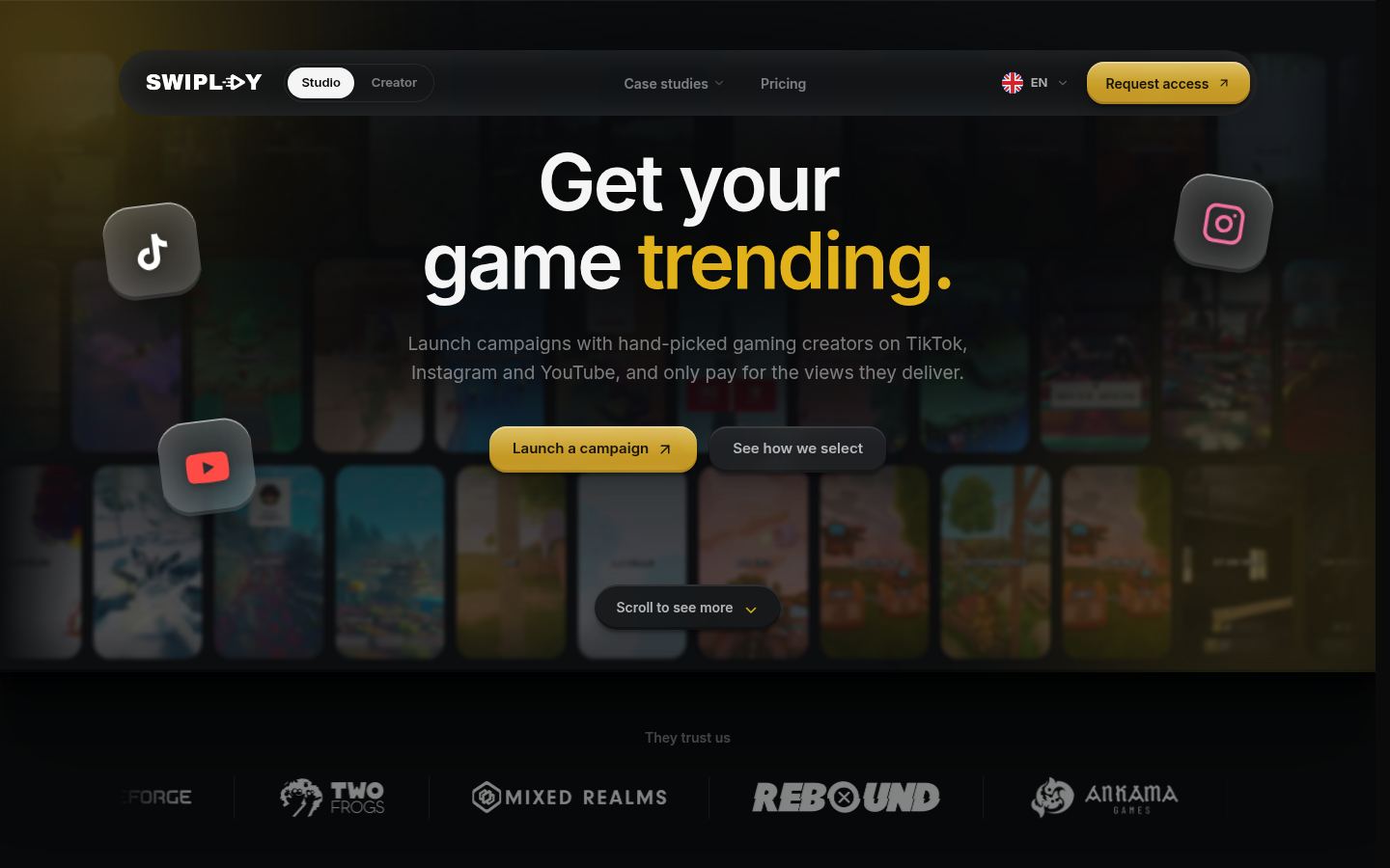 Swiplay &middot; HOMEPAGE_SCREENSHOT