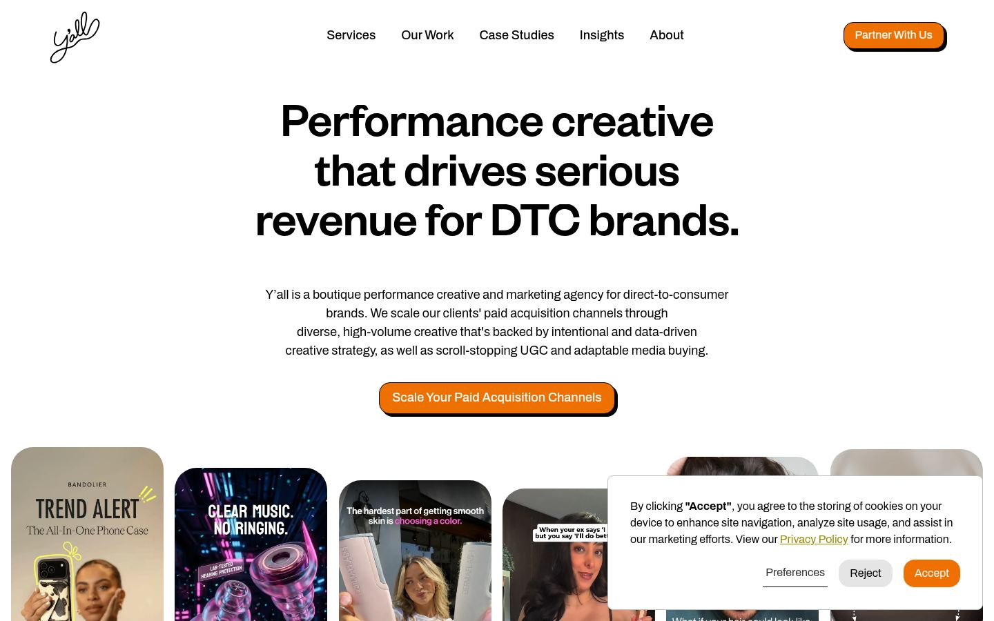 Y'all &middot; HOMEPAGE_SCREENSHOT