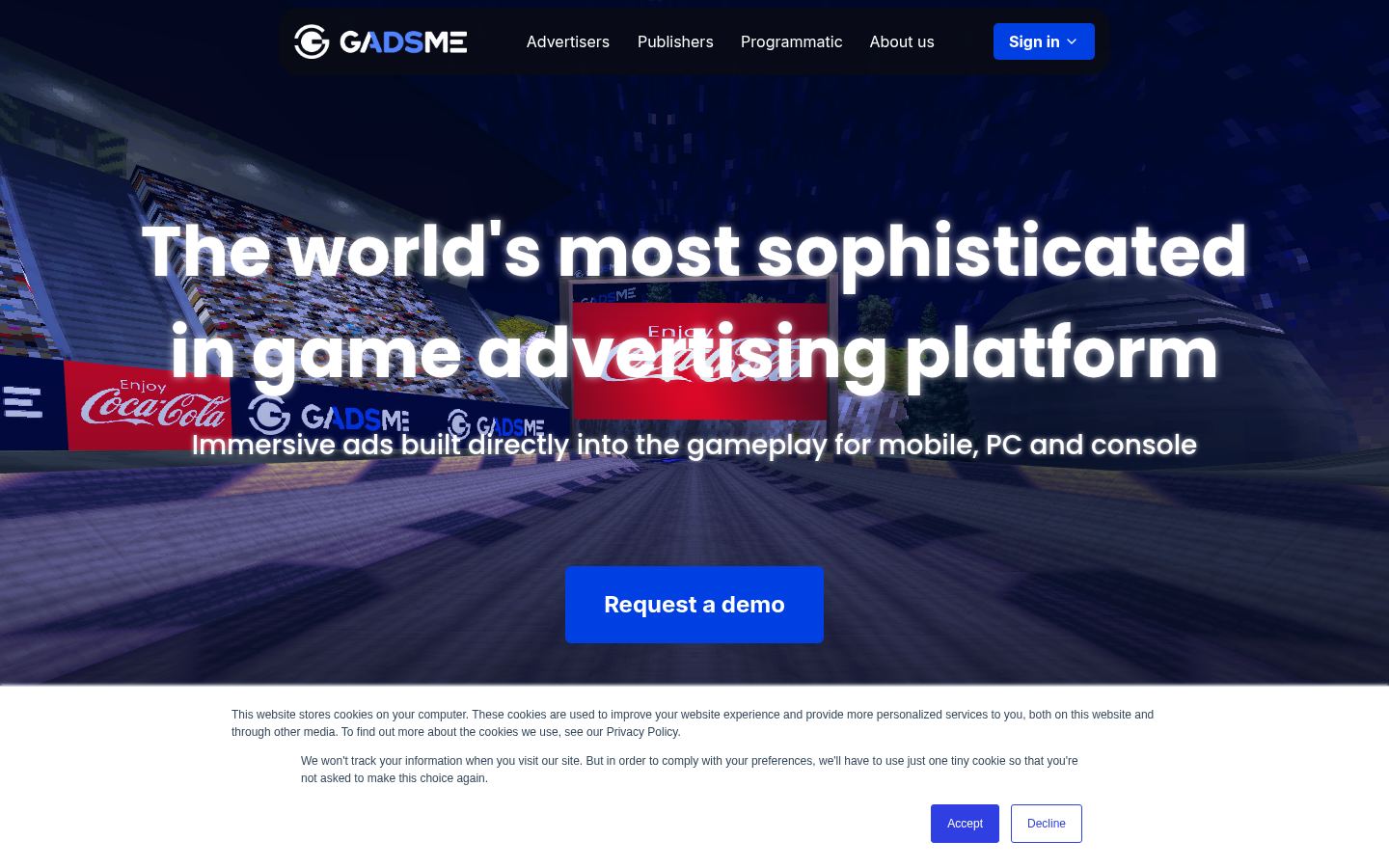 Gadsme &middot; HOMEPAGE_SCREENSHOT