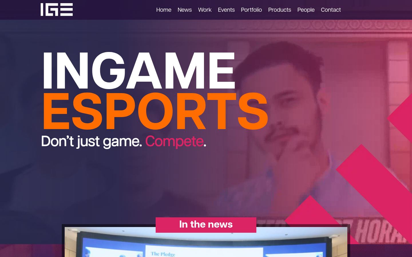 InGame Esports &middot; HOMEPAGE_SCREENSHOT