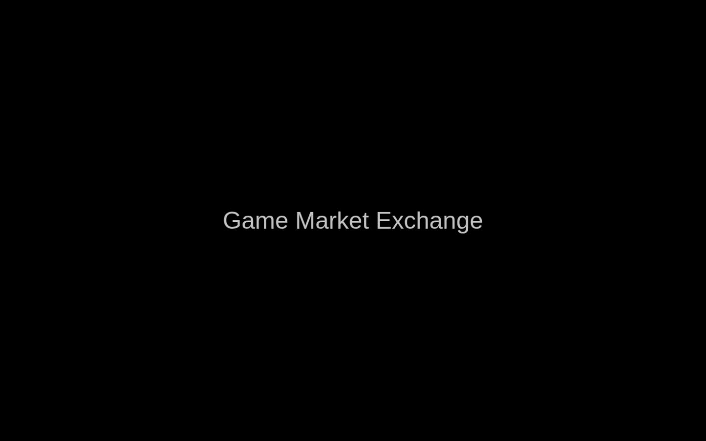 Game Market Exchange &middot; HOMEPAGE_SCREENSHOT