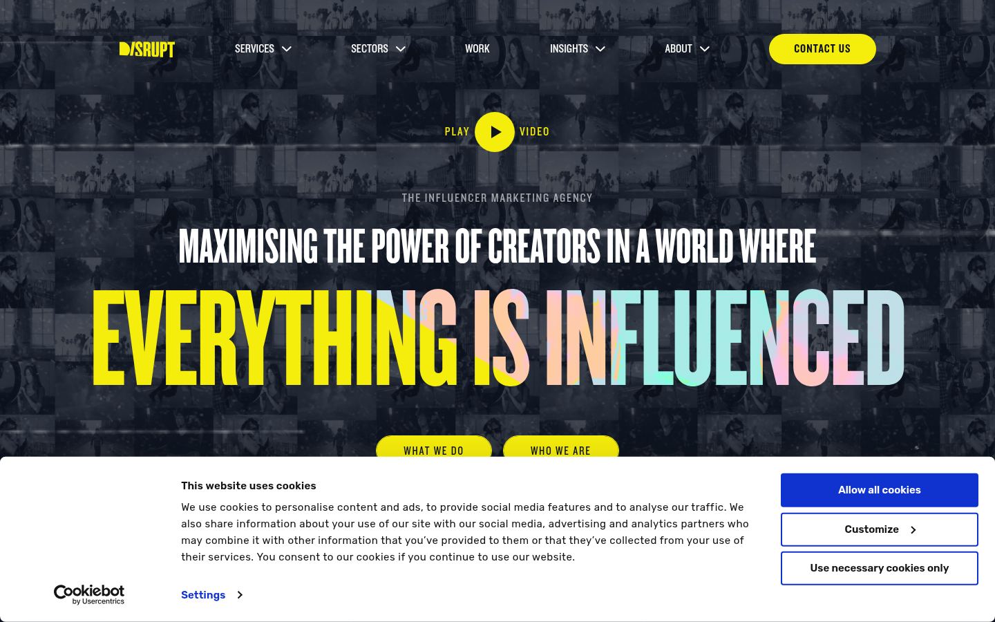Disrupt &middot; HOMEPAGE_SCREENSHOT