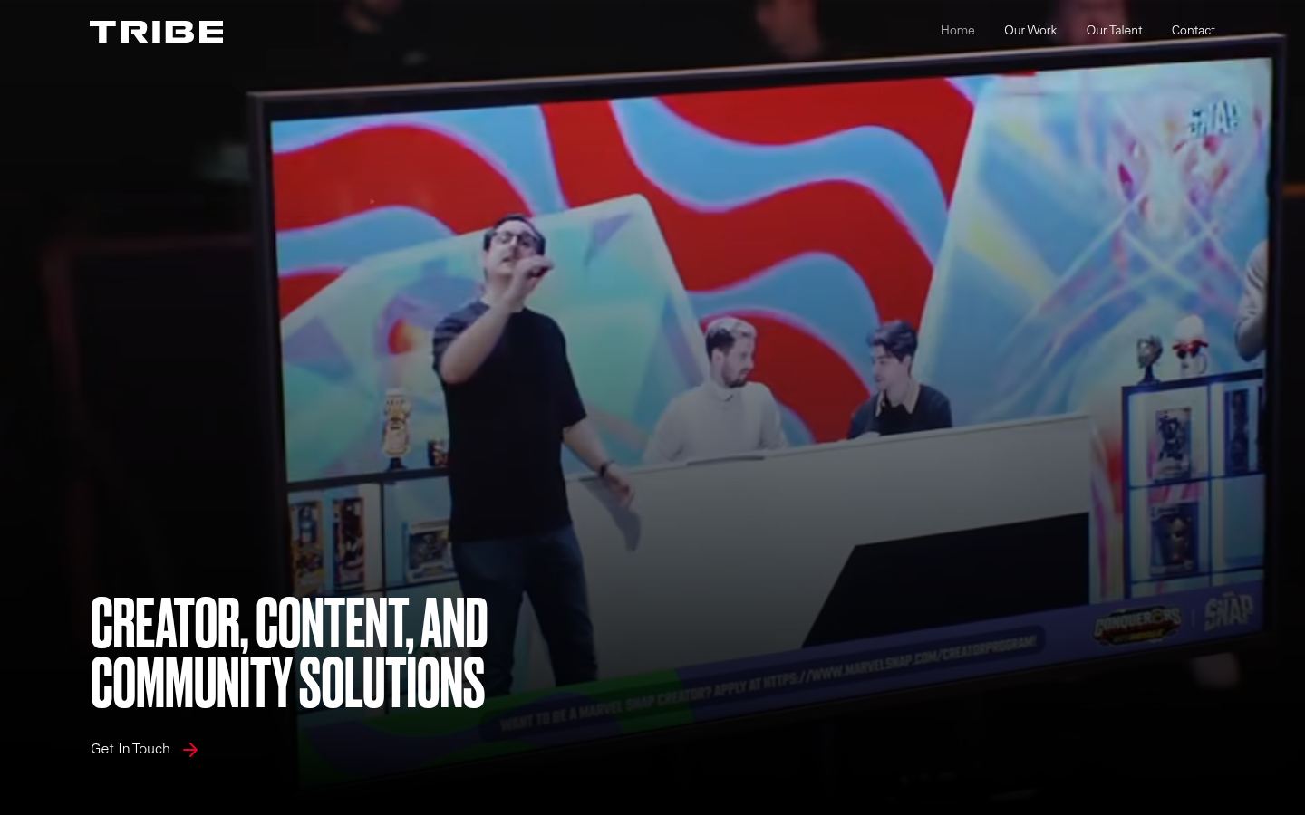 the Tribe &middot; HOMEPAGE_SCREENSHOT
