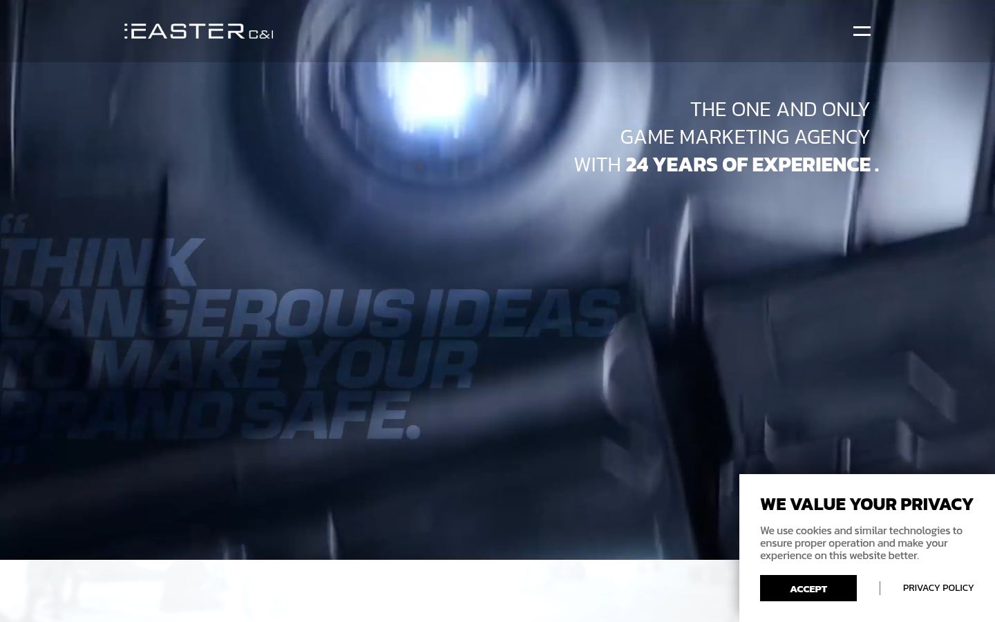EASTER C&I &middot; HOMEPAGE_SCREENSHOT