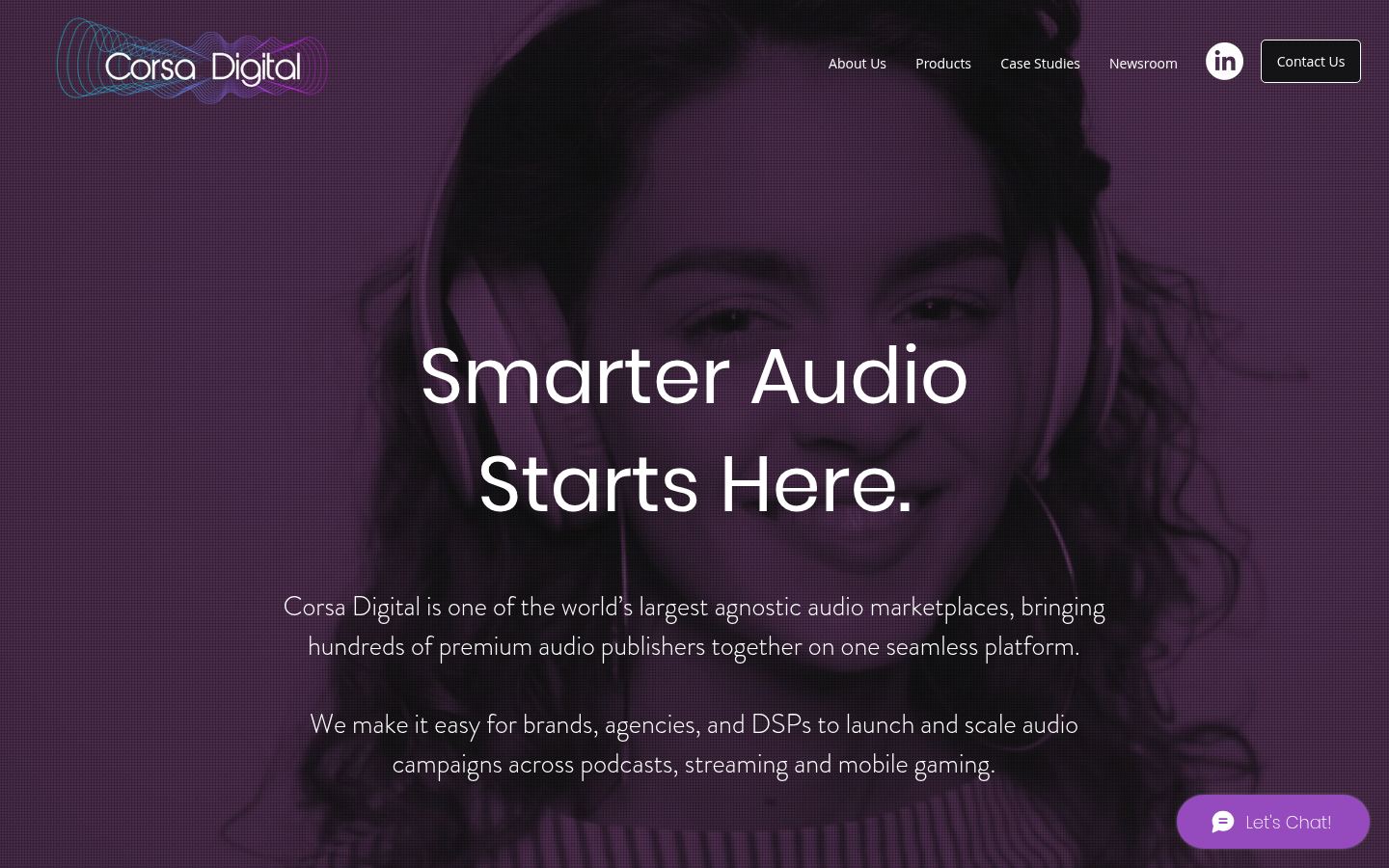 Corsa Digital &middot; HOMEPAGE_SCREENSHOT