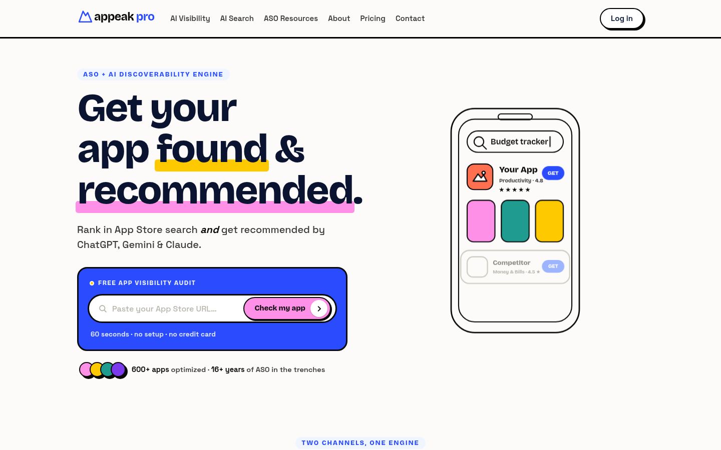 Appeak Pro &middot; HOMEPAGE_SCREENSHOT