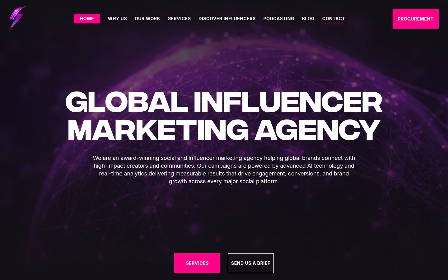 Socially Powerful &middot; HOMEPAGE_SCREENSHOT