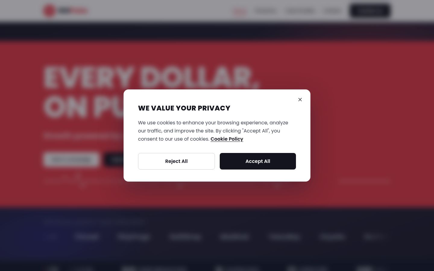 ROI Pulse &middot; HOMEPAGE_SCREENSHOT