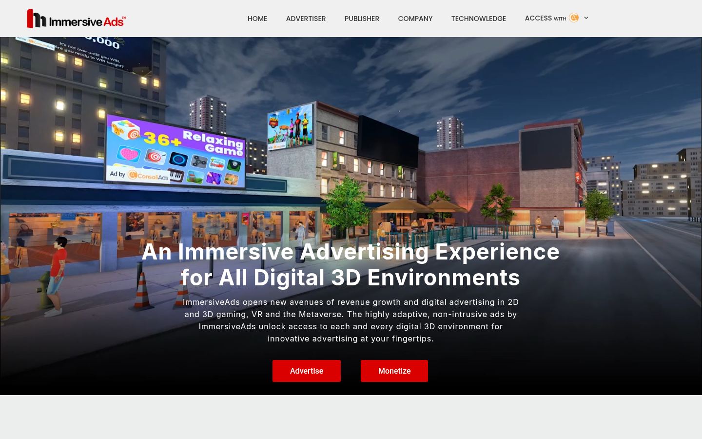 ImmersiveAds &middot; HOMEPAGE_SCREENSHOT