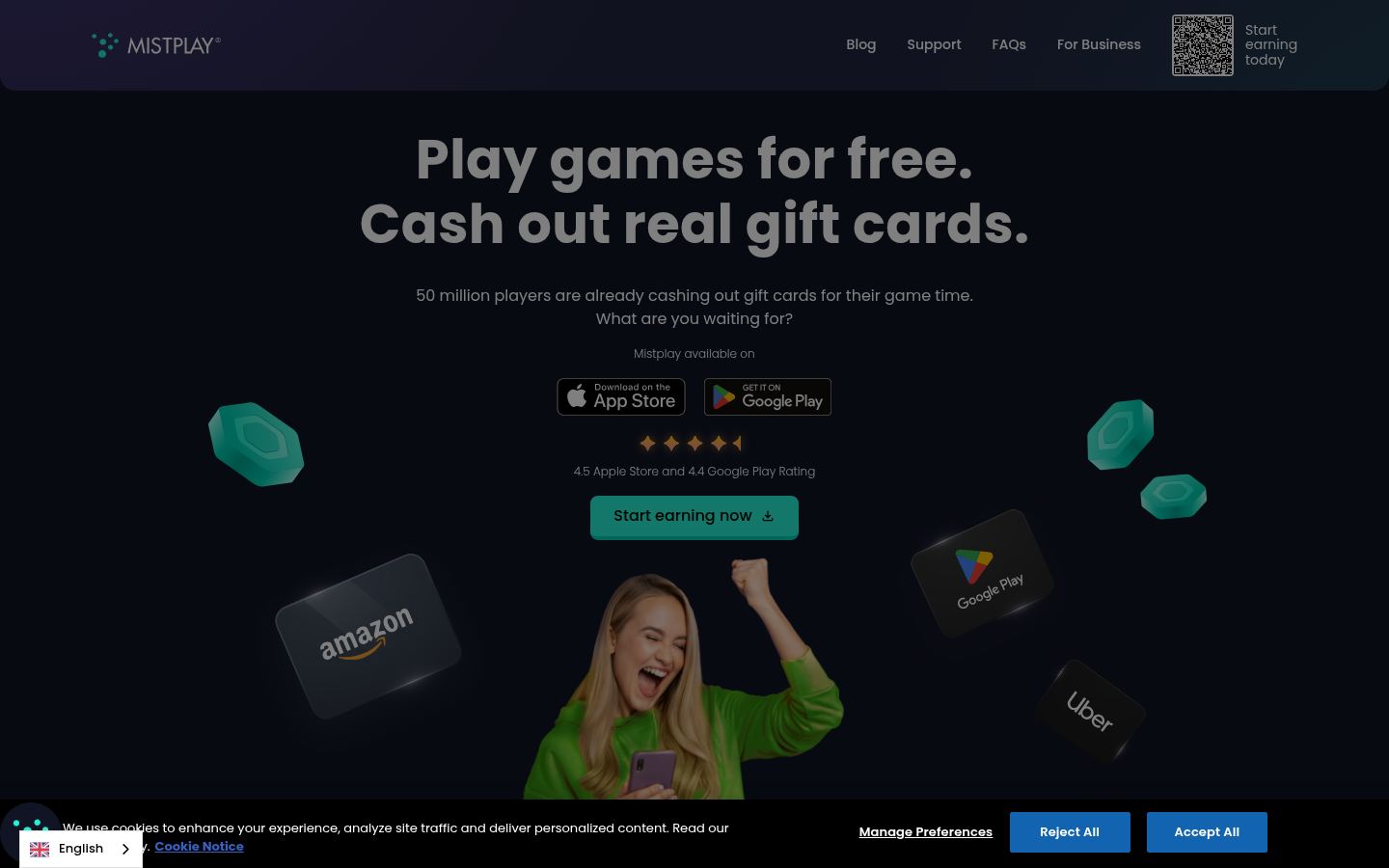 Mistplay &middot; HOMEPAGE_SCREENSHOT
